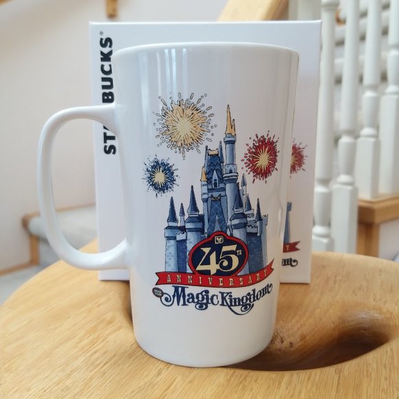 Starbucks Other - STARBUCKS Disney's  WDW Magic Kingdom 45th Anniversary  - NEW